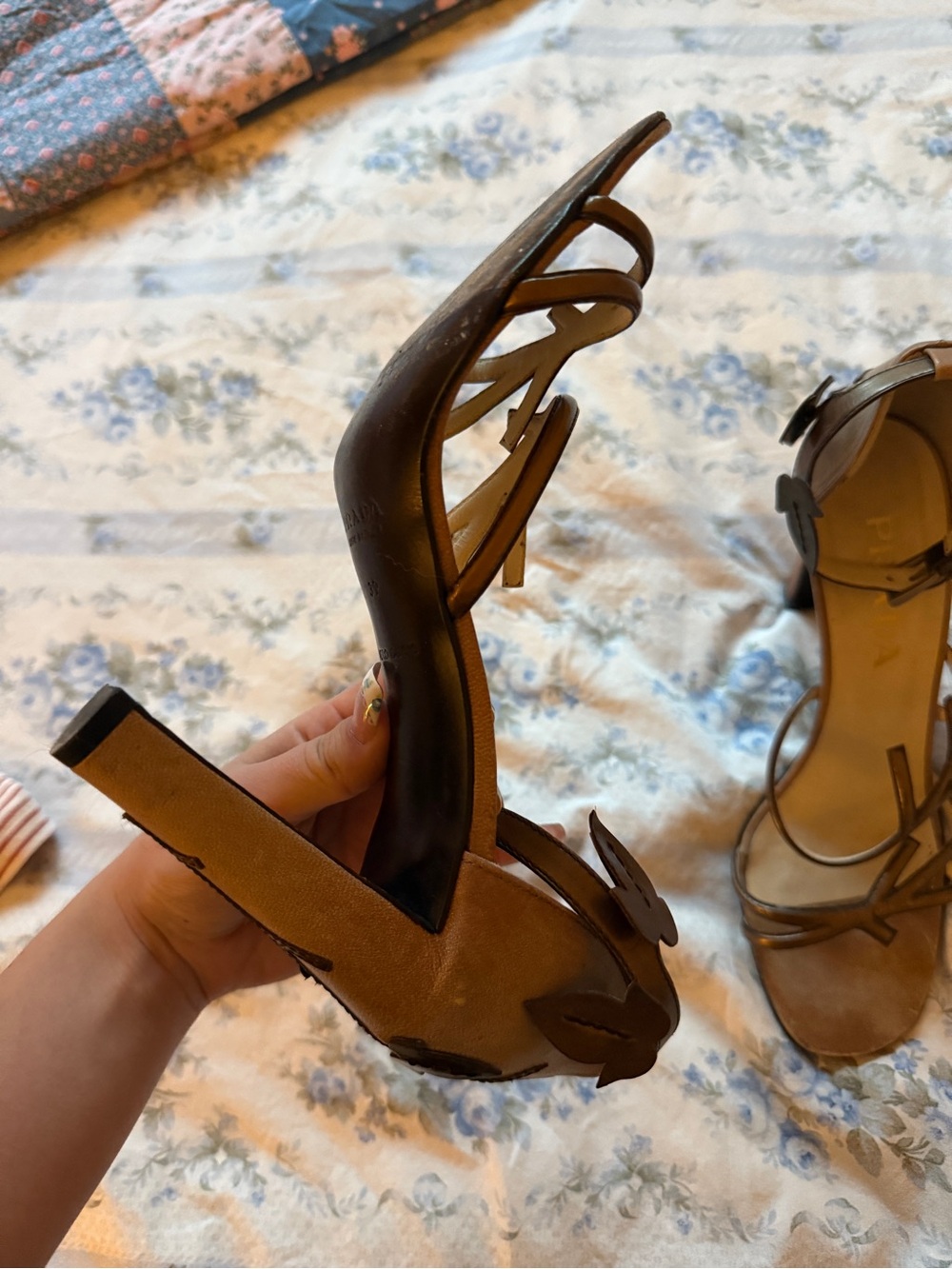 1997 Kate Moss Runway Prada Heels - Picture 6 of 7